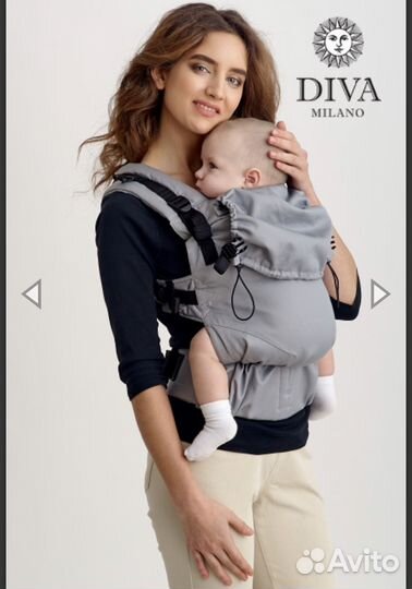 Эрго рюкзак с рождения Diva Milano Слинг