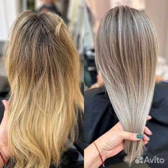 Модель на окрашивание волос. Бесплатно