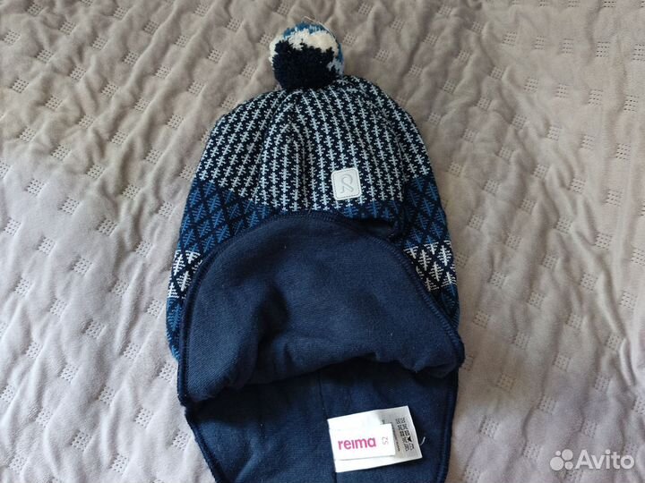 Шапка шлем для мальчика 52 54