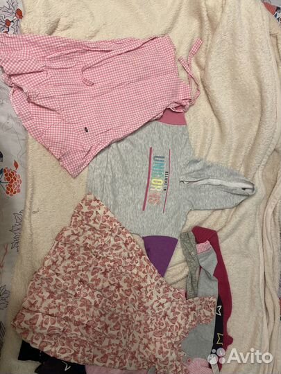 Вещи на девочку 122 128 134 пакетом