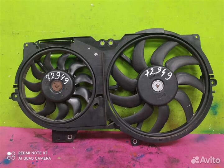 Вентиляторы радиатора Audi A6 C6 Allroad 3,0 caja