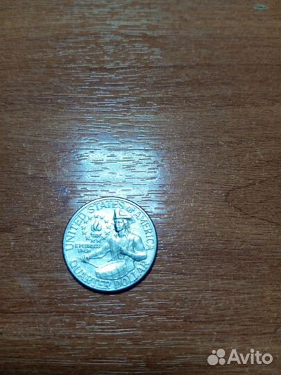 Монета Liberty 1776-1976