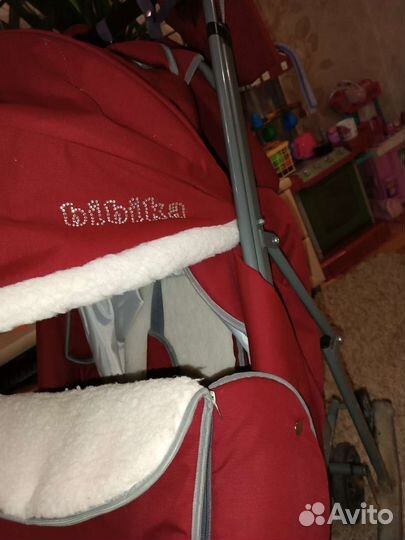 Санки коляска бибика