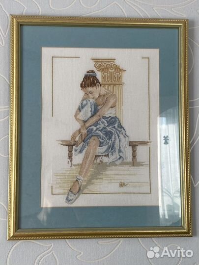 Вышивка крестиком готовая работа