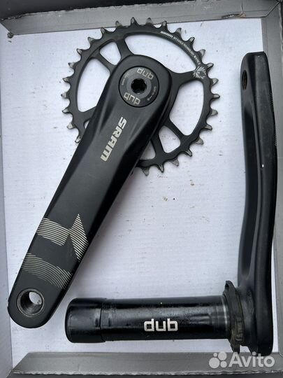 Sram X1 1000 Eagle DUB 30T, Boost, 170mm