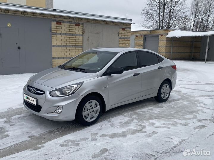 Hyundai Solaris 1.4 МТ, 2012, 169 000 км