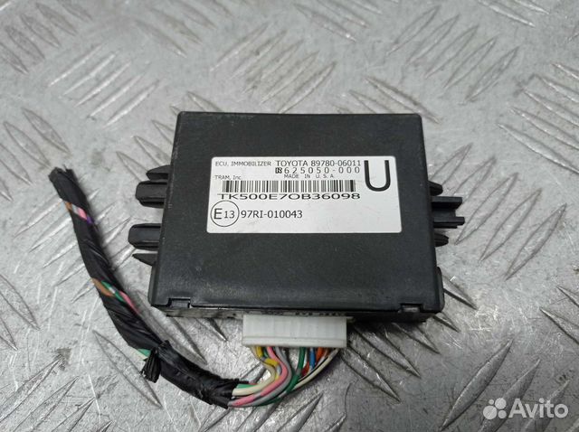 Иммобилайзер Toyota Camry 6 XV40 8978006011