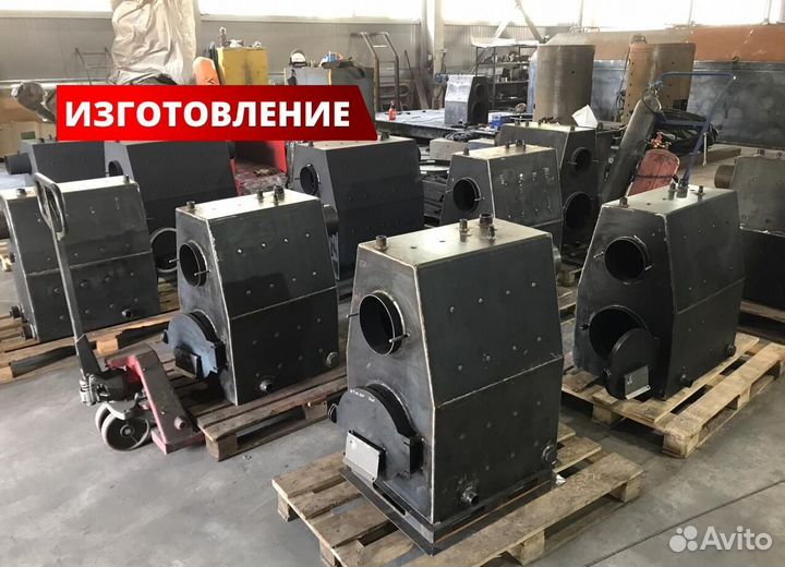 Котел пиролизный 50 кВт длительного горения