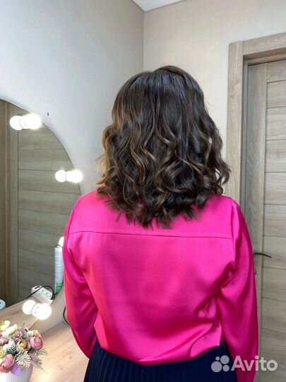 Прически, локоны, косы Парковый