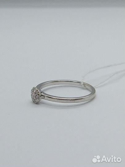 Золотое кольцо с камнем 16,5р