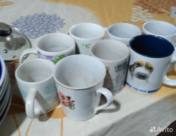 Посуда разная