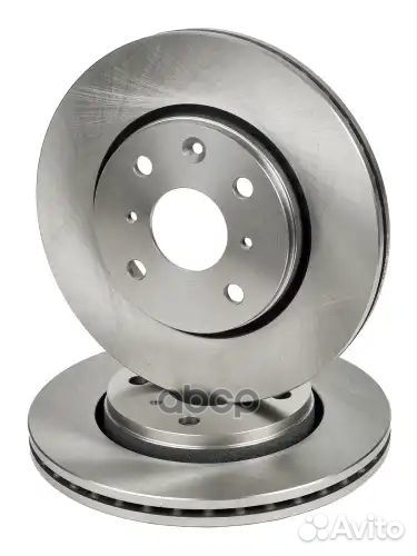 Диск тормозной citroen C1 05- перед. вент