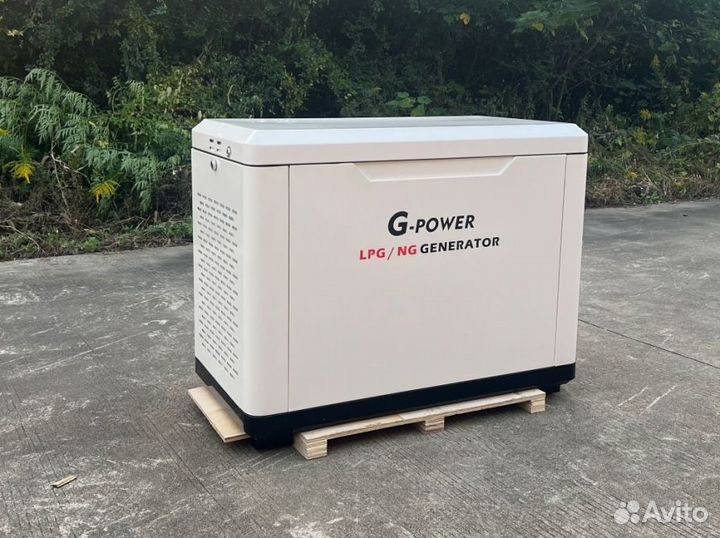 Газовый генератор 15 kW g-power SL15000SE3