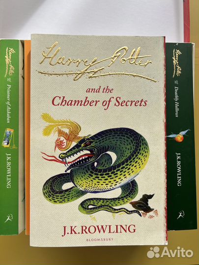 Гарри Поттер Harry Potter книги 1-7 на английском