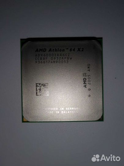 Процессор AMD athlon 64 x2