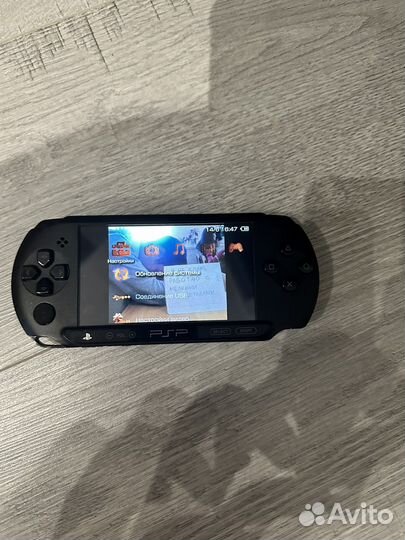 Sony PSP с дисками в комплекте