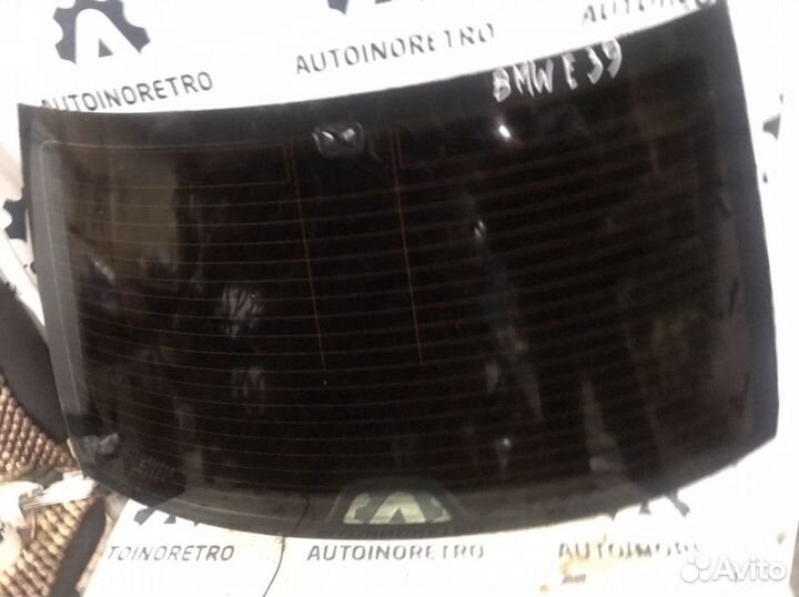 Стекло заднее С антенной BMW. E39. Седан