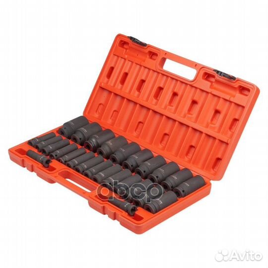 Набор головок ударных удлиненных 1/2