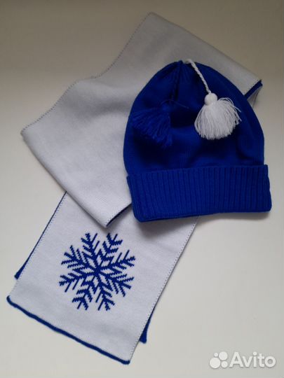 Комплект шапка и шарф