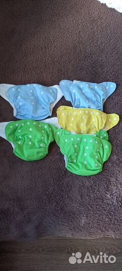 Многоразовые подгузники 20 шт