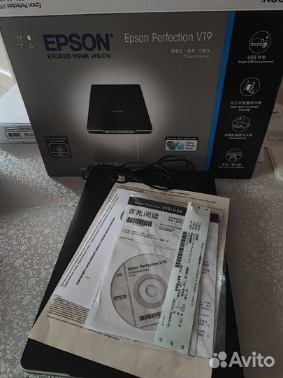Сканер Epson Perfection V19