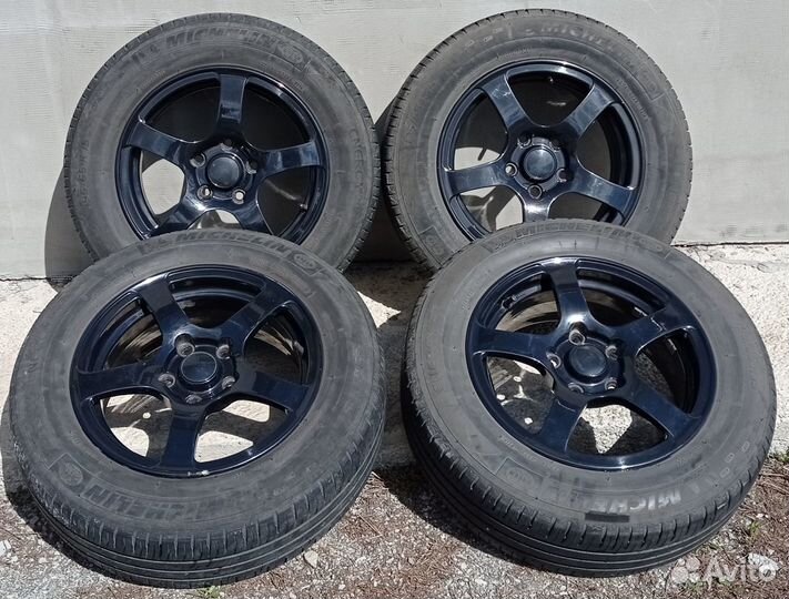 Slik R15 5x114,3 + шины летние Michelin Energy XM2
