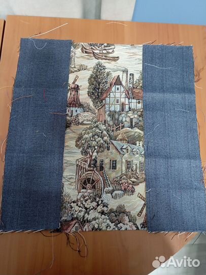 Весовой лоскут гобелен, ленты, тесьма, резинка