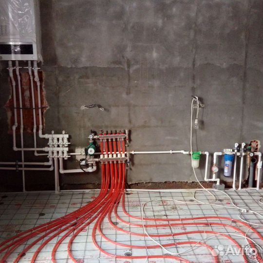 Сантехника Услуги Все Виды Сантехника Тёплый Пол