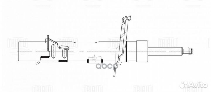 Амортизатор для а/м Ford Focus III (11) после