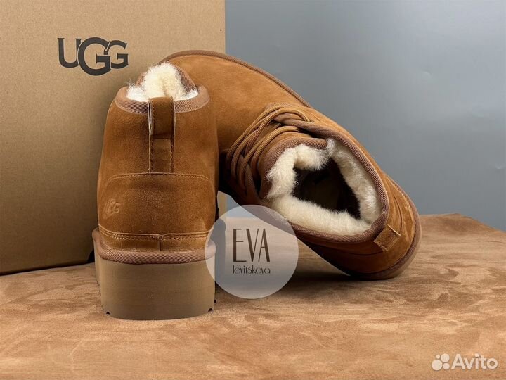 Ботинки ugg женские Neumel Platform Chestnut