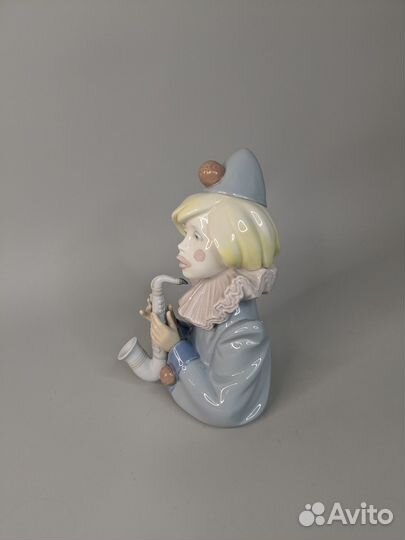 Бюст клоуна с саксафоном Lladro