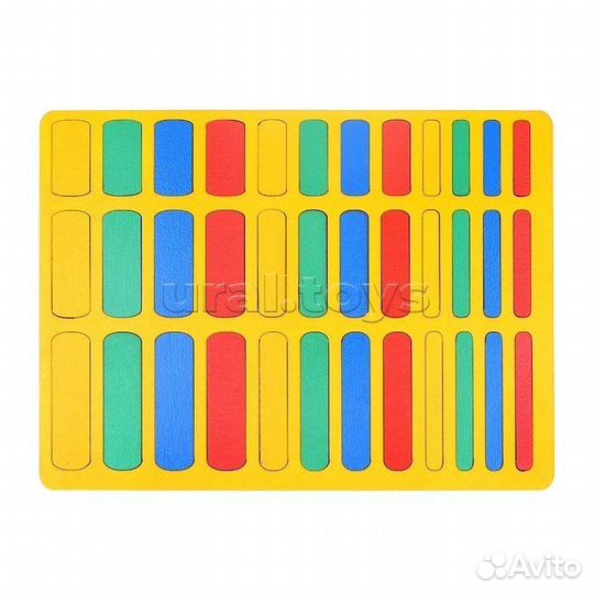 Деревянные пазлы вкладыши