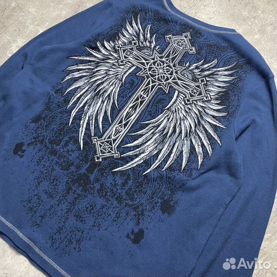 Лонгслив Affliction Type Xzavier Ed Hardy Gothic