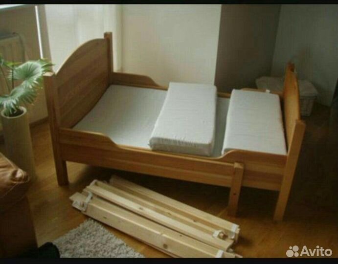 Детская кровать IKEA раздвижная