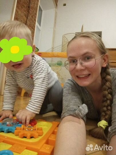 Няня у себя на дому(доп.англ+музыка)