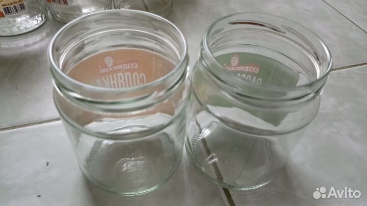 Стеклянные банки 0.5 л