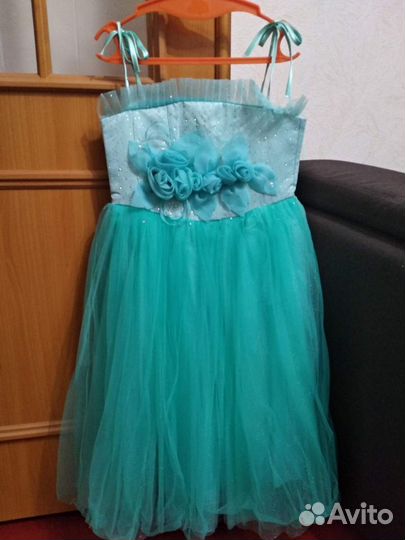 Платье для девочки на выпускной в садик р 128