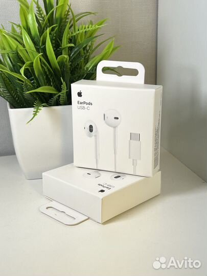 Проводные наушники earpods type-c(новые)