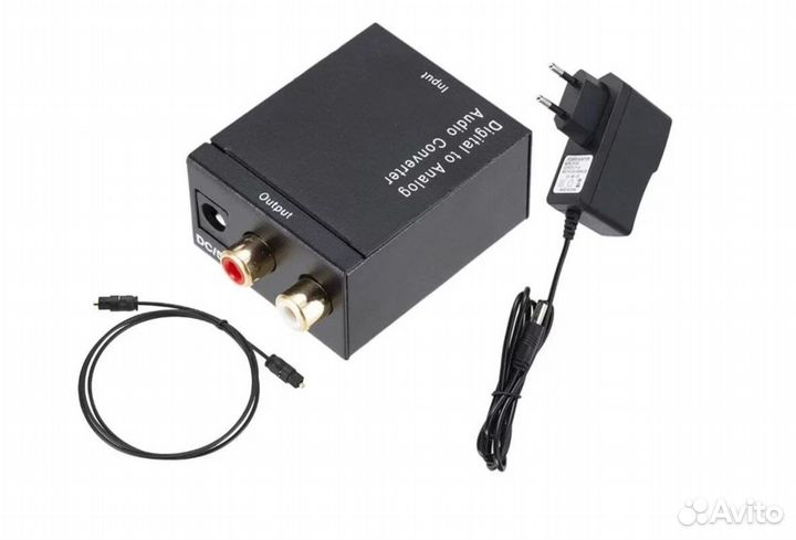 Аудио конвертер toslink - rca