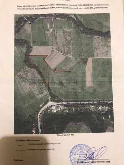 Участок 1,93 га (СНТ, ДНП)