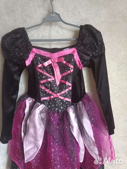 Платье на Хеллоуин ведьмачки