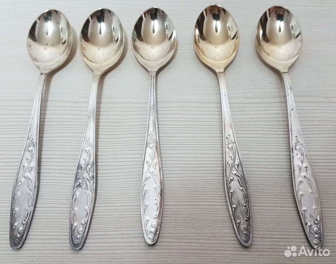 Чайные ложки и вилки СССР