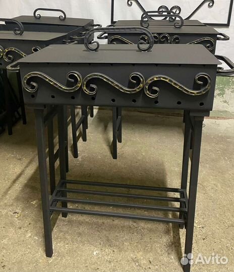 Мангал разборный кованый