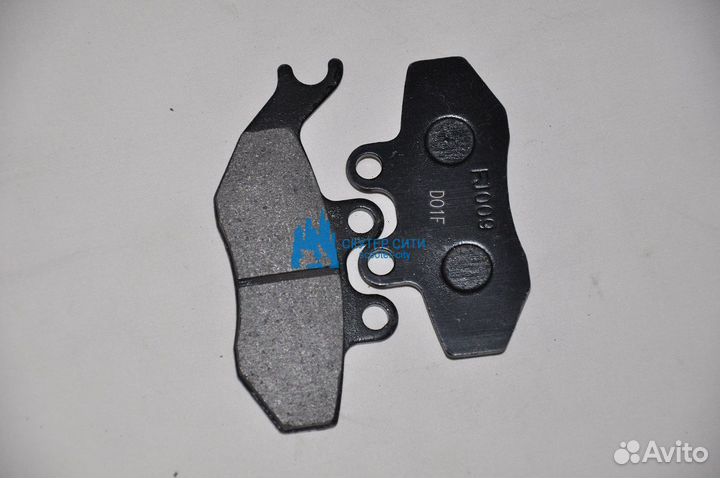 Колодки (дисковый тормоз) передние Velvet 150 (Арт