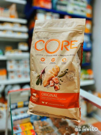 Корм Wellness core для кошек