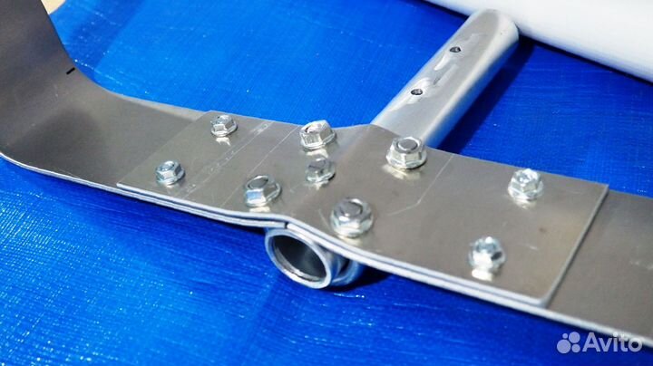 Скребок для чистки снега с крыши с ручкой 6 метров