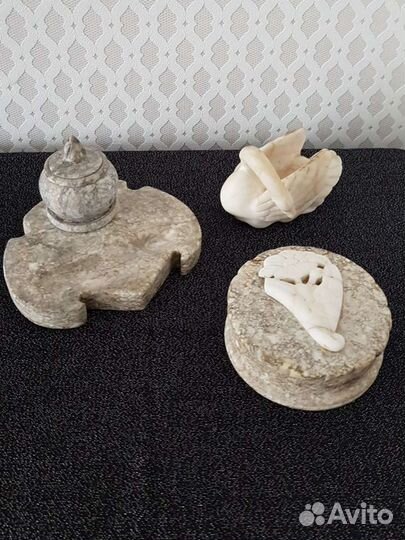 Пепельница мрамор