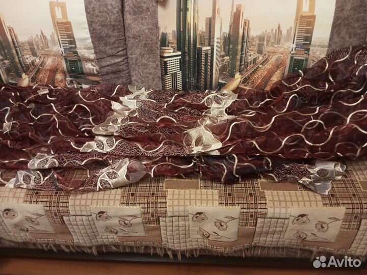 Штора(тюль) для комнаты. Новая