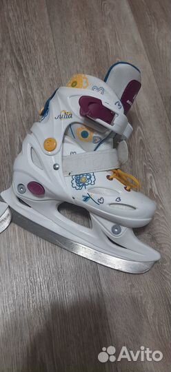 Коньки для девочки раздвижные 30-33р