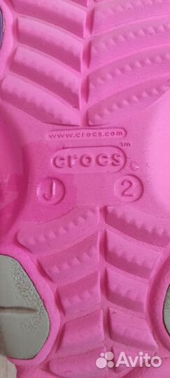 Crocs сабо для девочки 33-34